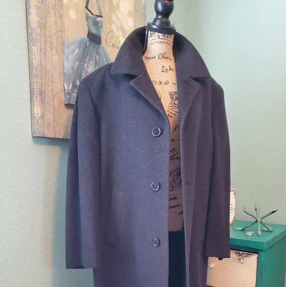 D Fabrio full length cashmere BLACK - Picture 9 of 15